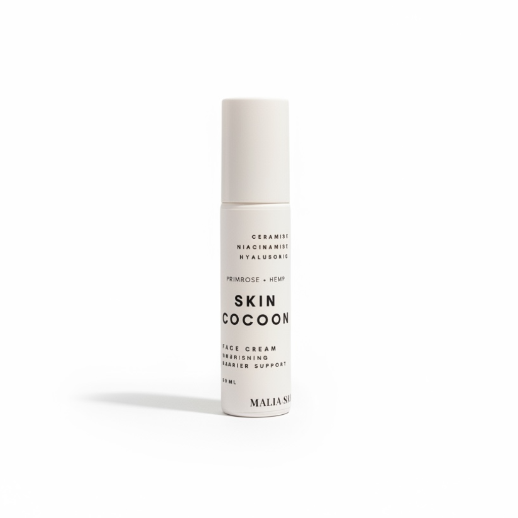 Skin Cocoon Ceramide Face Cream from Malia Skincare Range